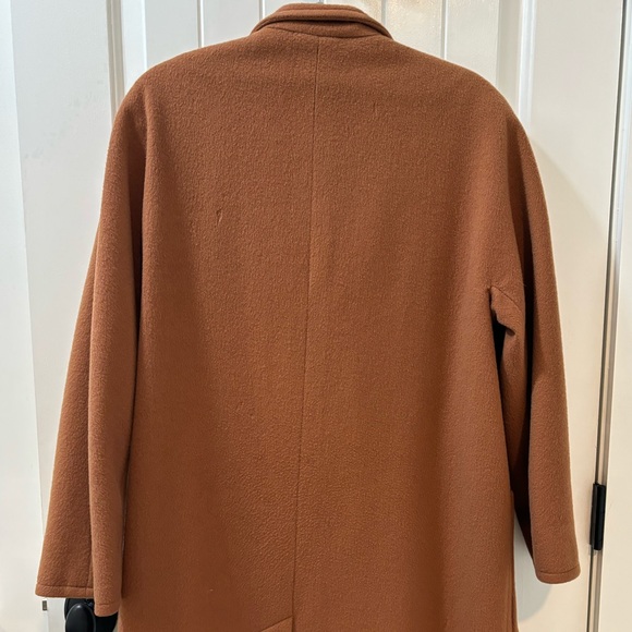 Talbots Size 8 Wool Trench Coat Vintage 80s 90s Style Cottagecore Old Money - Picture 6 of 15